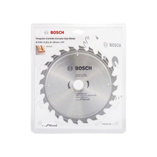 Диск циркулярный Bosch 230x30 Eco, 24 T, купить недорого