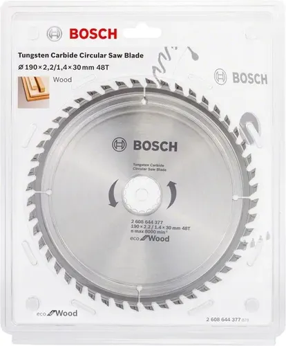 Arrali disk Bosch 190x30 - 48 T, 2.2 mm, купить недорого