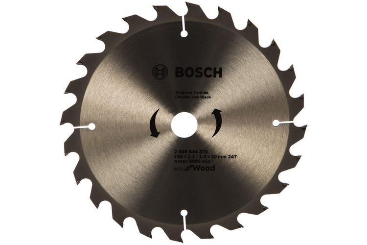 Arrali disk Bosch 190x20 - 24 T, 1.4 мм