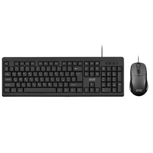 Комплект (мышь + клавиатура) 2E MK401, Черный