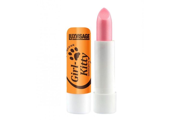 Lab uchun balzam bolalar uchun Luxvisage Girl-Kitty, 3.9 g