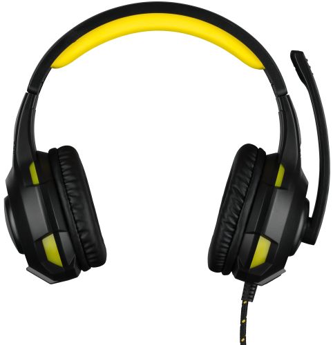 Игровые наушники 2E HG300, Черно-желтый, фото