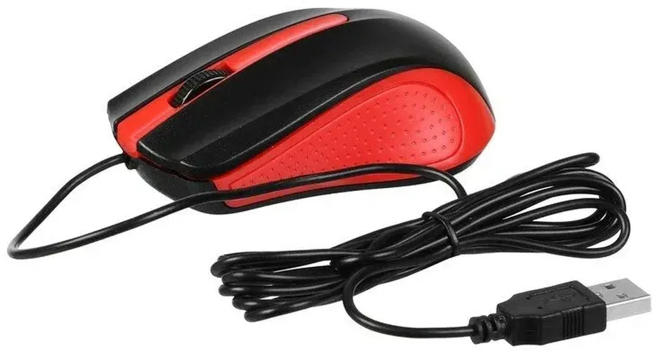 Мышь Acer OMW012, Черно-красный