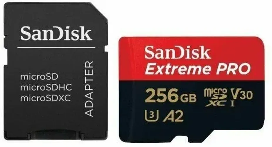 Флешка SanDisk Extreme Pro 256 GB, Черно-красный, в Узбекистане