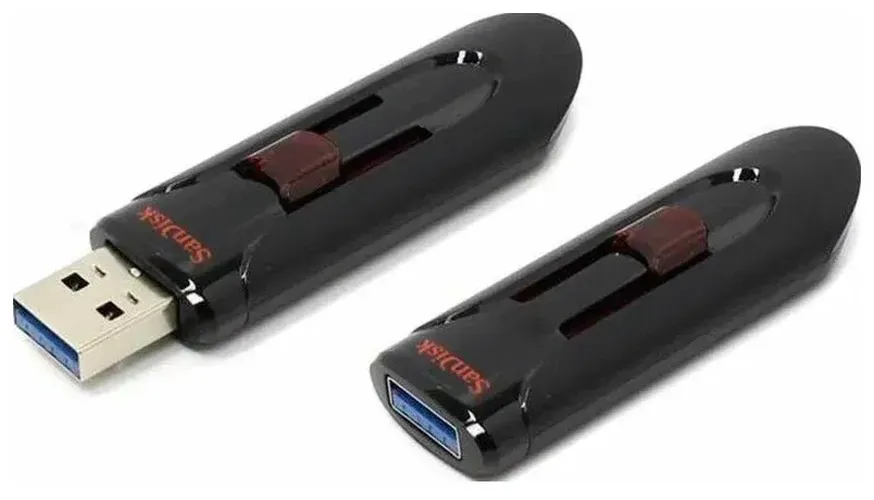 Fleshka SanDisk Glade 32 GB 3.0, Qora, sotib olish