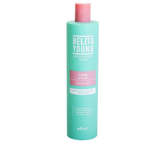 Dush geli Belita Young yumshoq parvarish, 400 ml