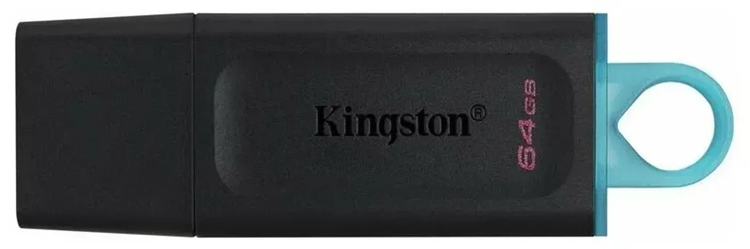 Флешка Kingston DTX 64 GB, Черно-синий