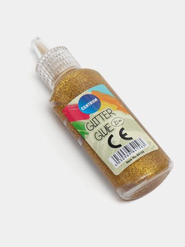 Kлей жидкий с блестками Centrum Glitter Glue, 21 мл, Золотой, в Узбекистане