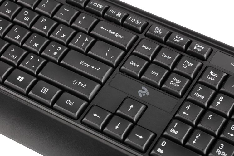 Комплект (мышь + клавиатура) 2E MK404, Черный, foto