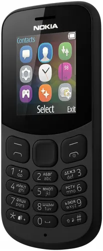 Mobil telefon Nokia N130, Black, в Узбекистане