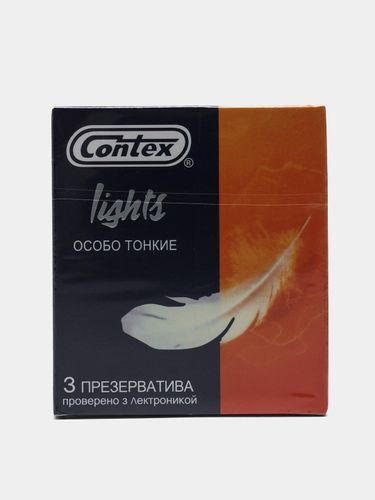 Презервативы Contex Lights, 3 шт