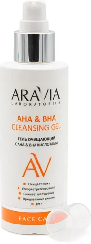 Гель очищающий с АНА и ВНА кислотами AHA&BHA Cleansing Gel, 150 мл, фото