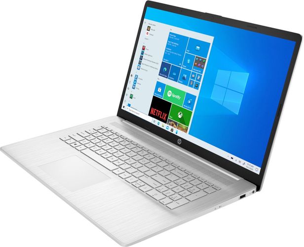 Ноутбук HP 17-cn0078cl (3C9NUA) | i7-1165G7 | DDR4 8 GB | SSD 512 GB, Silver, купить недорого