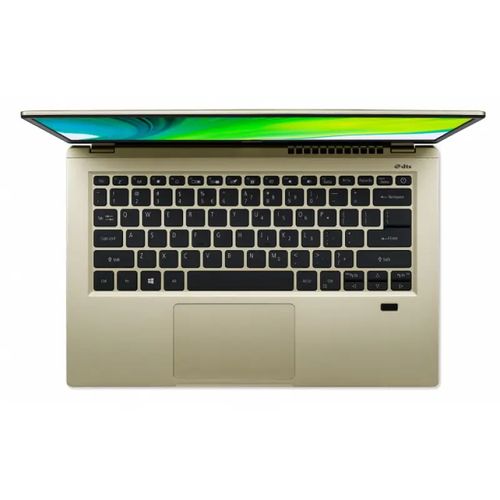 Noutbuk Acer Swift 3X SF314-510G-73B7 (NX.A10ER.003) |Iris Xe Graphics G7 96EUs| i7-1165G7 | DDR4 16 GB | SSD 1 TB, Gold, фото