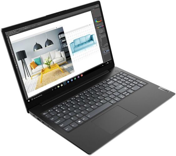 Ноутбук Lenovo V15 G2 ALC (82KD001EAK) | AMD R5-5500U | DDR4 8 GB | HDD 1 TB, Black, в Узбекистане