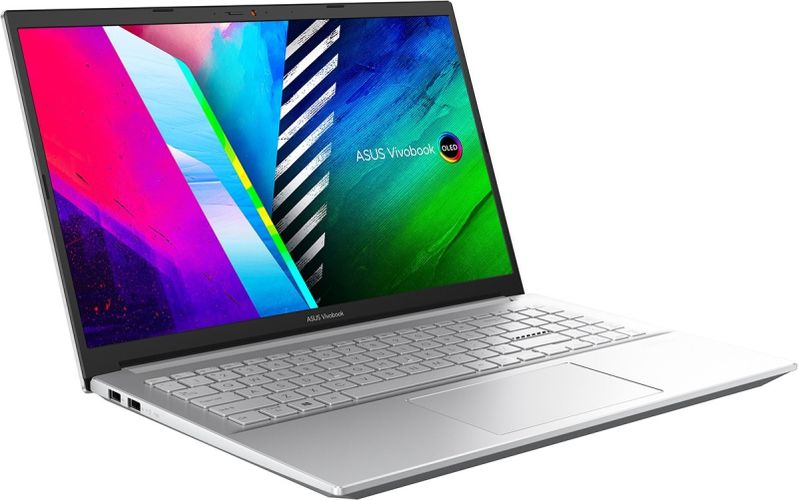 Noutbuk Asus Vivobook Pro 15 OLED K3500PA (K3500PA-L1168)|Iris Xe Graphics G7 80EUs | i5-11300H |DDR4 8 GB | SSD 512 GB, Silver, купить недорого