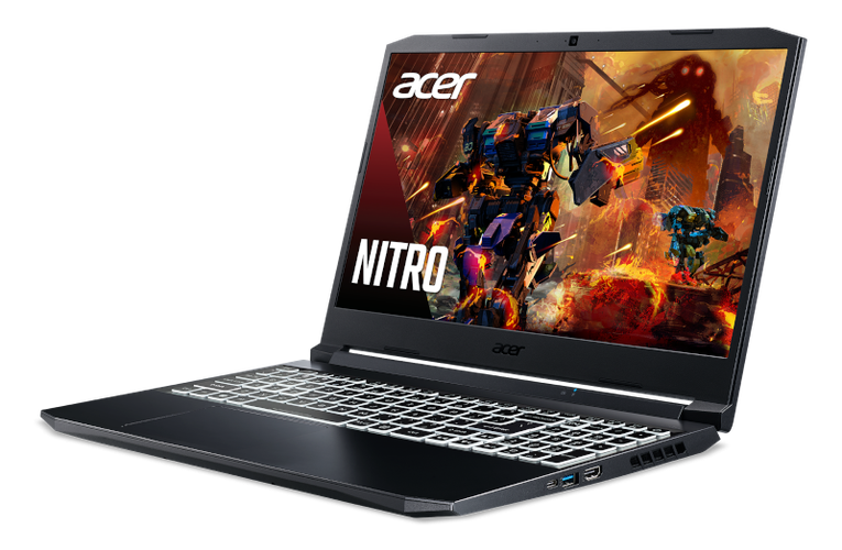 Ноутбук Acer Nitro 5 AN515-57-921P_P (UN.QEUSD.001) | i9-11900H |DDR4 16 GB | SSD 512 GB | RTX3060 6 GB, Black, фото № 4