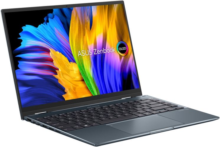 Ноутбук Asus Zenbook 14 Flip OLED UP5401ZA-KN012W (90NB0XL1-M002C0)|Iris Xe Graphics G7 80EUs | i5-12500H |DDR4 8 GB | SSD 512 GB, Gray, купить недорого