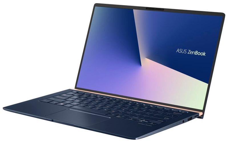 Noutbuk ASUS ZenBook UX433FQ |Intel UHD Graphics 620| i5-10210U | DDR4 8 GB | SSD 256 GB, Blue, в Узбекистане