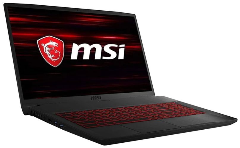 Ноутбук MSI GF75 Thin 10SCXR | i7-10750H | DDR4 8 GB | SSD 512 GB | GTX 1650 Ti, Black, купить недорого