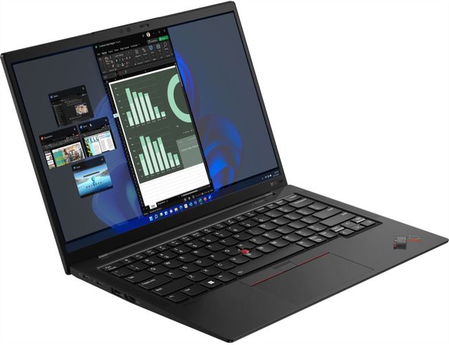 Noutbuk Lenovo ThinkPad X1 Carbon Gen 10 |Iris Xe Graphics G7 96EUs | i7-1260P |DDR4 16 GB | SSD 512 GB, Black, купить недорого