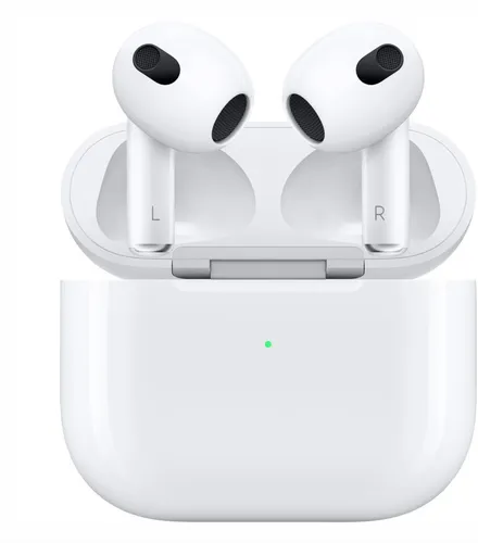 Simsiz naushniklar Apple AirPods 3, oq, sotib olish