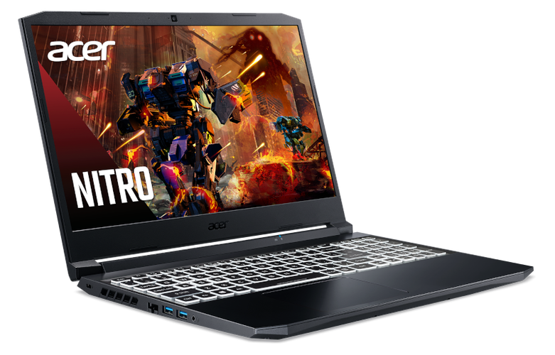 Ноутбук Acer Nitro 5 AN515-57-921P_P (UN.QEUSD.001) | i9-11900H |DDR4 16 GB | SSD 512 GB | RTX3060 6 GB, Black, фото