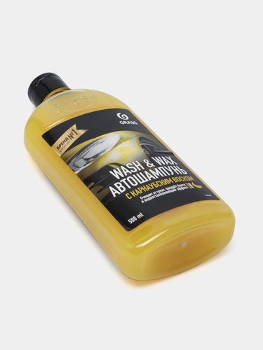 Avtomobil shampuni Grass Wash & Wax mum bilan, 500 ml, купить недорого