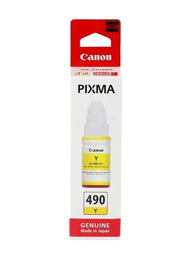 Чернила Canon GI-490 Y, Желтый, купить недорого