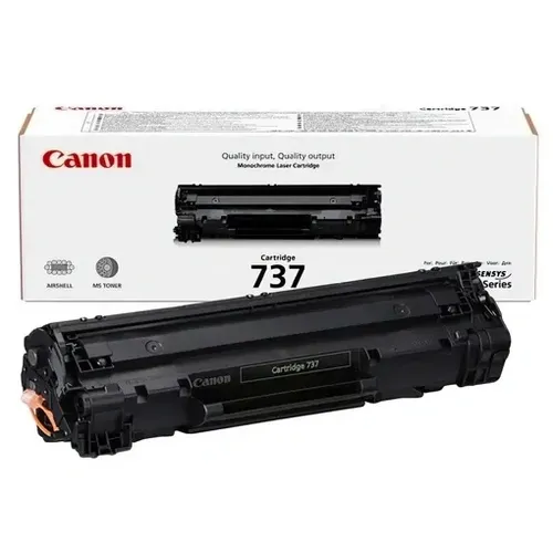 Картридж Canon CRG-737 BK, Черный, купить недорого