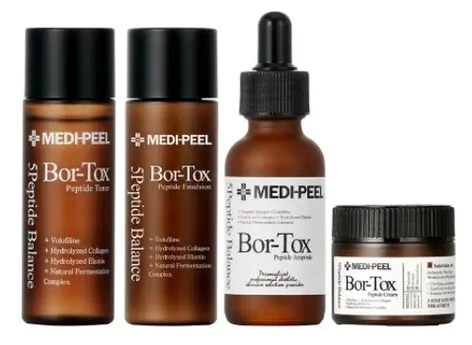 Лифтинг-набор с эффектом ботокса Medi-Peel Peptide-Tox 5 Peptide Bor Multi Care Kit
