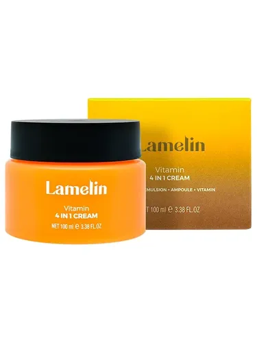 Выравнивающий крем Lamelin с витамином С 4-в-1, 100 мл