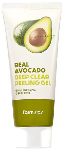 Пилинг-гель Farmstay Deep Clear Peeling Gel Real Avocado, 100 мл