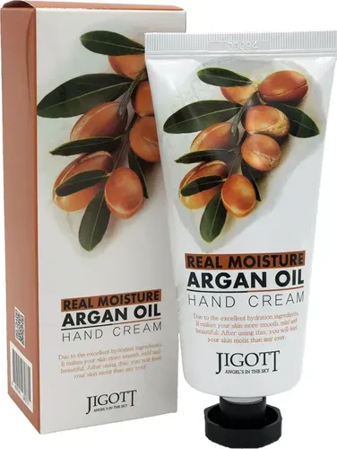 Увлажняющий крем для рук с аргановым маслом Jigott Argan Oil, 100 мл