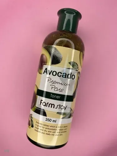 Тонер антивозрастной для увлажнения с авокадо FarmStay - Avocado toner, 350 мл, купить недорого