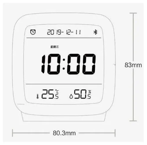 Умный будильник Qingping Bluetooth Alarm Clock, фото № 9