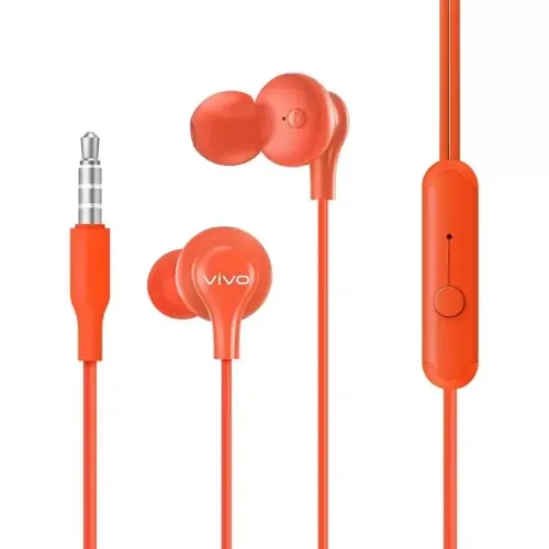 Simsiz naushniklar Vivo Color Earphone, qizil