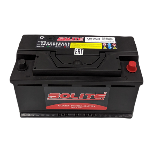 Автомобильный аккумулятор 60038 Solite