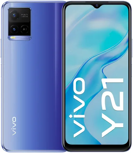 Смартфон Vivo Y21, Metallic Blue, 4/64 GB, фото № 12