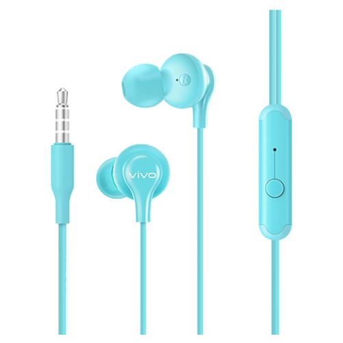 Беспроводные наушники Vivo Color Earphone, Голубой