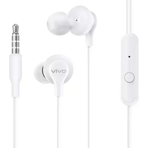 Simsiz naushniklar Vivo Color Earphone, oq