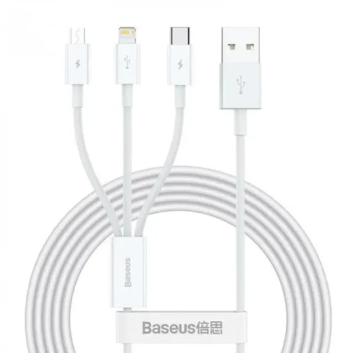 Мультифункциональный кабель Baseus 3 в 1 Fast Charging Cable