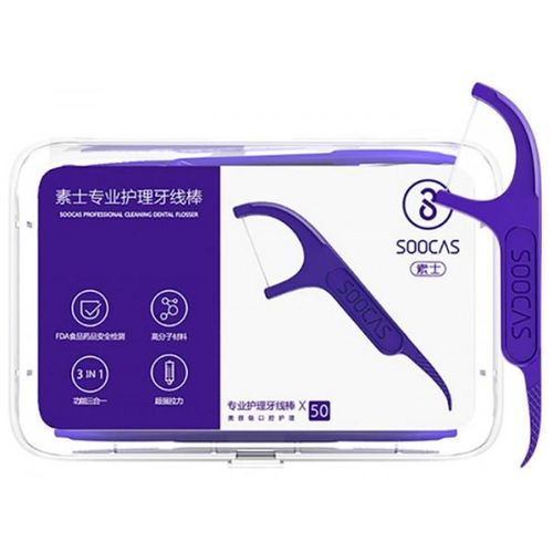 Зубная нить Xiaomi Mijia Daily Tooth Cleaning Professional Dental Floss Testing Food Grade Fast Ship D1, фото