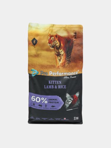 Гипоаллергенный корм для котят Pro Performance Kitten Lamb and Rice, 2 кг