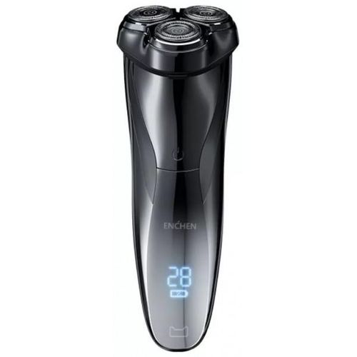 Elektr soqol olgich Enchen BlackStone 3 Electric Shaver, qora-kulrang