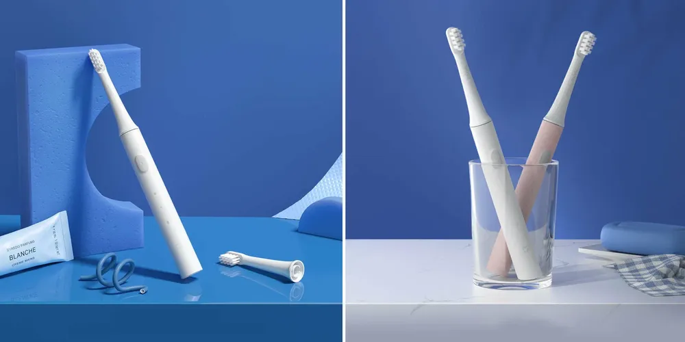 Электрическая зубная щетка Xiaomi Mijia Sonic Electric Toothbrush T100, Розовый, фото