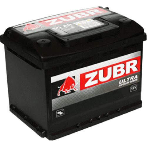 Автомобильный аккумулятор Zubr Ultra L+, R, 50 Ah