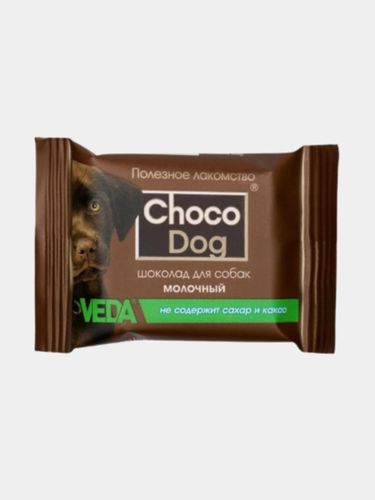 Veda Choco Dog молочный шоколад для собак, 15 г