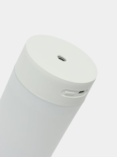 Увлажнитель воздуха Humidifier H2O, портативный с LED подсветкой, 400 мл, Белый, в Узбекистане