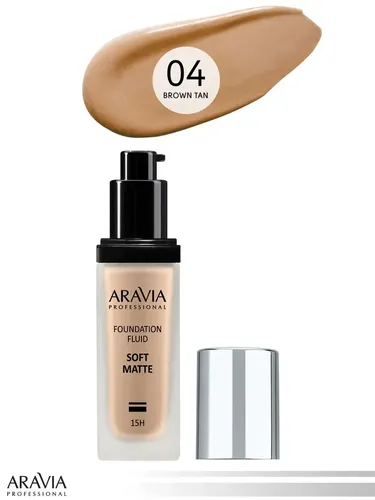 Тональный крем для лица Aravia Professional матирующий Soft Matte, 30 мл, 04 foundation matte, sotib olish